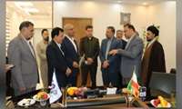 بازدید معاون توسعه کارآفرینی و اشتغال وزارت تعاون، کار و رفاه اجتماعی از گروه صنعتی لینا در شهرک شکوهیه قم