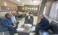 دیدار مدیرکل تأمین اجتماعی بامدیرکل آموزش فنی و حرفه‌ای استان